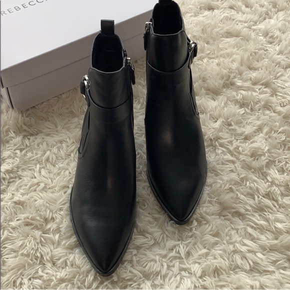 🆕 Rebecca Minkoff‎ Leather Booties - Picture 2 of 7